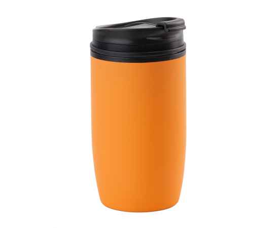 Термостакан 'Unicup' 300 мл, покрытие soft touch, оранжевый, Цвет: оранжевый