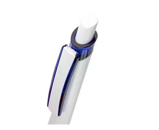Ручка пластиковая шариковая Соната, 13144.02, Цвет: синий,белый, изображение 2