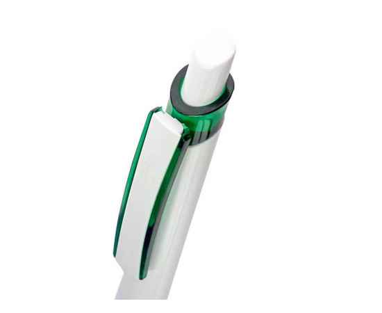 Ручка пластиковая шариковая Соната, 13144.03, Цвет: зеленый,белый, изображение 2