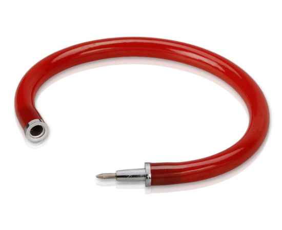 Ручка шариковая-браслет Арт-Хаус, 13147.01, Цвет: красный, изображение 2