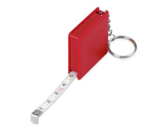 Брелок-рулетка Дюйм, 1м, 1м, 715971, Цвет: красный, Размер: 1м, изображение 2