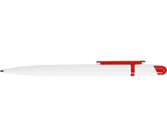 Ручка пластиковая шариковая Этюд, 13135.01, Цвет: красный,белый, изображение 4