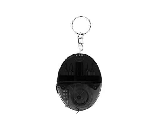 Брелок-рулетка Кристалл, 1м, 1м, 499504, Цвет: черный, Размер: 1м, изображение 5