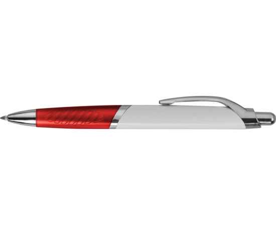 Ручка пластиковая шариковая Призма, 13142.01, Цвет: красный,белый, изображение 3