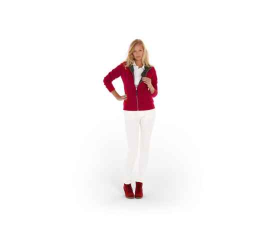 Куртка флисовая Nashville женская, L, 3148225L, Цвет: красный,пепельно-серый, Размер: L, изображение 8