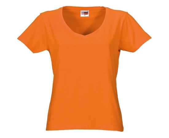 Футболка Heavy Super Club женская с V-образным вырезом, M, 3101233M, Цвет: оранжевый, Размер: M, изображение 6