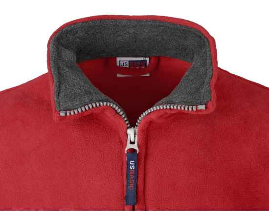 Куртка флисовая Nashville мужская, S, 3175074S, Цвет: красный,пепельно-серый, Размер: S, изображение 9