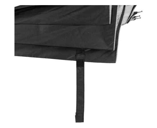 Зонт-трость Майорка, 673010.02, Цвет: черный,серебристый, изображение 3