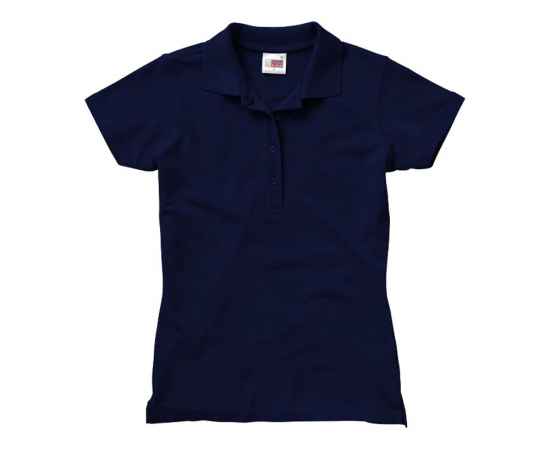 Рубашка поло First женская, S, 3109449S, Цвет: темно-синий, Размер: S, изображение 3