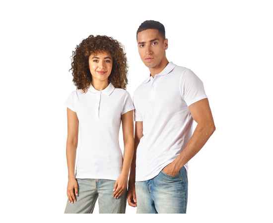 Рубашка поло First женская, S, 3109401S, Цвет: белый, Размер: S, изображение 5