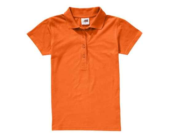Рубашка поло First женская, M, 3109433M, Цвет: оранжевый, Размер: M, изображение 3