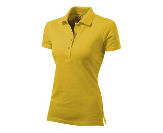Рубашка поло First женская, S, 3109416S, Цвет: золотисто-желтый, Размер: S, изображение 6