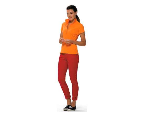 Рубашка поло First женская, M, 3109433M, Цвет: оранжевый, Размер: M, изображение 5