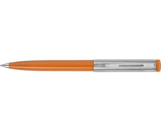 Ручка металлическая шариковая Карнеги, 11271.13, Цвет: оранжевый,серебристый, изображение 5