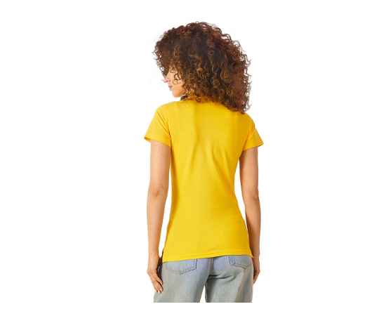 Рубашка поло First женская, S, 3109416S, Цвет: золотисто-желтый, Размер: S, изображение 3