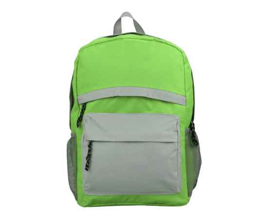 Рюкзак Универсальный, 930149, Цвет: зеленое яблоко,серый, изображение 4