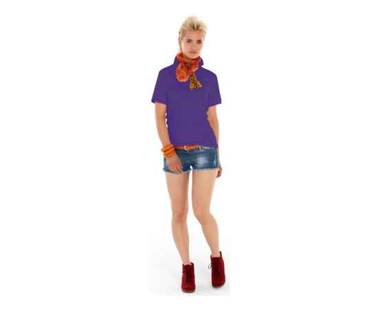 Рубашка поло Boston женская, M, 3108636M, Цвет: фиолетовый, Размер: M, изображение 2