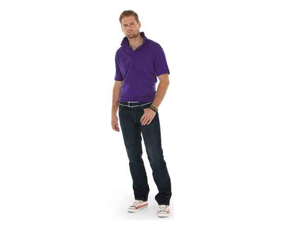 Рубашка поло Boston мужская, S, 3177F36S, Цвет: фиолетовый, Размер: S, изображение 2