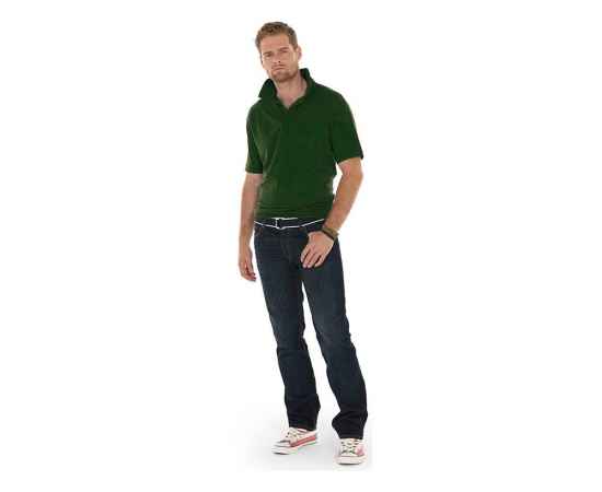 Рубашка поло Boston мужская, XL, 3177F58XL, Цвет: зеленый бутылочный, Размер: XL, изображение 2