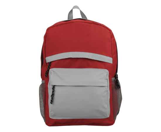 Рюкзак Универсальный, 930141.01, Цвет: серый,красный, изображение 4