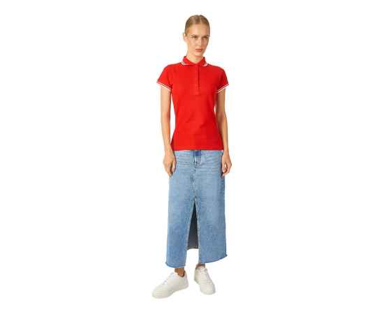 Рубашка поло Erie женская, S, 3109925S, Цвет: красный, Размер: S, изображение 4