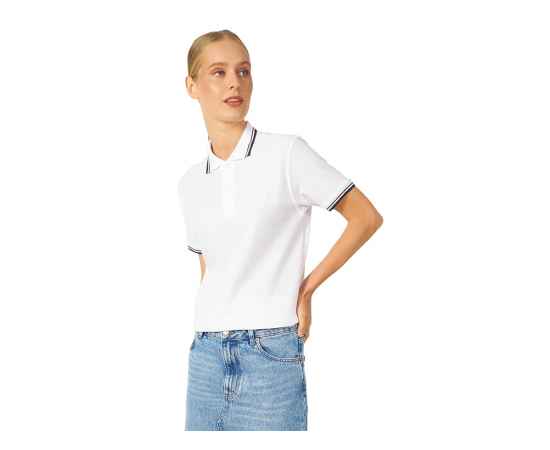 Рубашка поло Erie женская, S, 3109901S, Цвет: белый, Размер: S, изображение 2