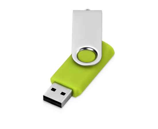 USB-флешка на 16 Гб Квебек, 16Gb, 6211.13.16, Цвет: зеленое яблоко, Интерфейс: USB 2.0, Объем памяти: 16 Gb, Размер: 16Gb, изображение 2
