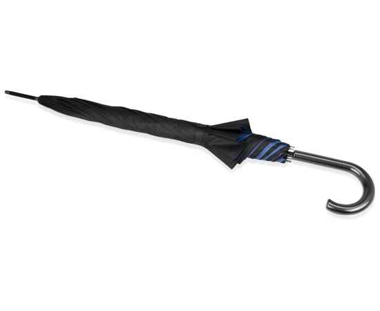 Зонт-трость Гламур, 907172, Цвет: синий,черный, изображение 3