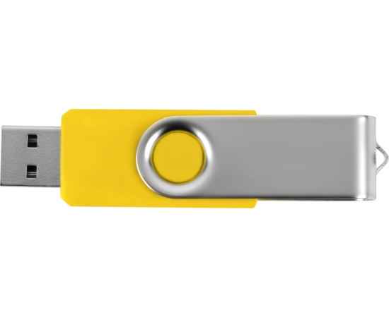 USB-флешка на 16 Гб Квебек, 16Gb, 6211.04.16, Цвет: желтый, Интерфейс: USB 2.0, Объем памяти: 16 Gb, Размер: 16Gb, изображение 4