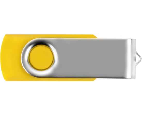 USB-флешка на 16 Гб Квебек, 16Gb, 6211.04.16, Цвет: желтый, Интерфейс: USB 2.0, Объем памяти: 16 Gb, Размер: 16Gb, изображение 3