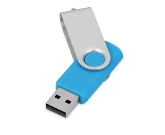 USB-флешка на 8 Гб Квебек, 8Gb, 6211.10.08, Цвет: голубой, Интерфейс: USB 2.0, Объем памяти: 8 Gb, Размер: 8Gb, изображение 2