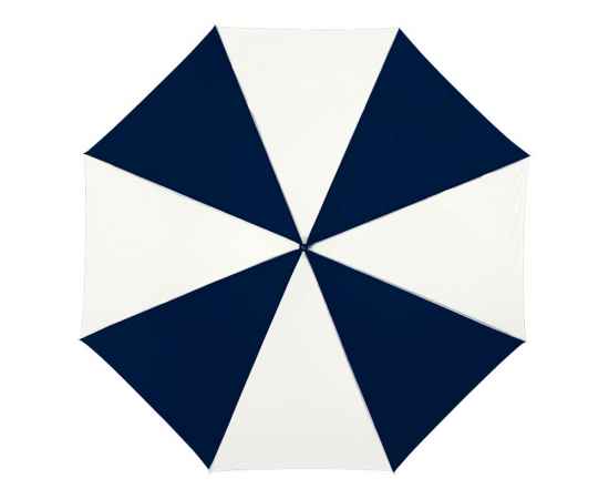 Зонт-трость Lisa, 10901711, Цвет: белый,темно-синий, изображение 2
