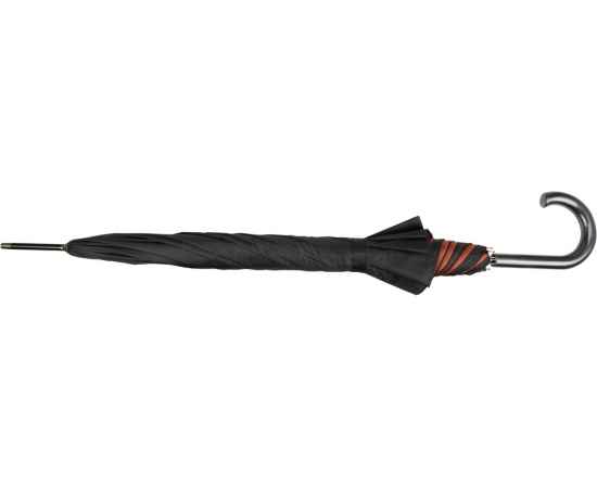 Зонт-трость Гламур, 907178, Цвет: оранжевый,черный, изображение 5