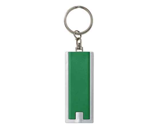11801205 Брелок-фонарик Castor, Цвет: зеленый,серебристый, изображение 2