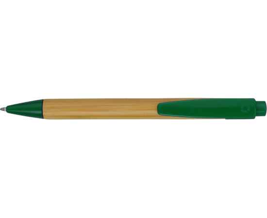 Ручка шариковая Borneo, 10632203, Цвет: зеленый,светло-коричневый, изображение 5