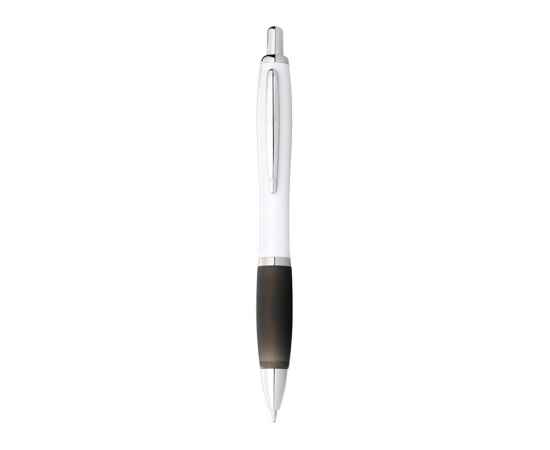 Ручка пластиковая шариковая Nash, черные чернила, 10637103, Цвет: черный,белый, Размер: черные чернила, изображение 2