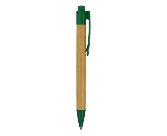Ручка шариковая Borneo, 10632203, Цвет: зеленый,светло-коричневый, изображение 3