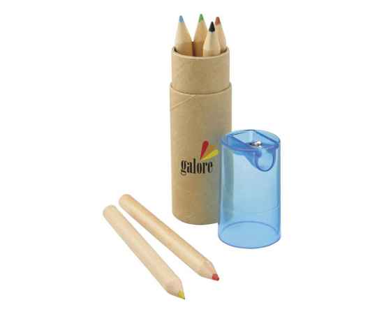 Набор карандашей Тук, 10622000, Цвет: голубой,натуральный, изображение 2