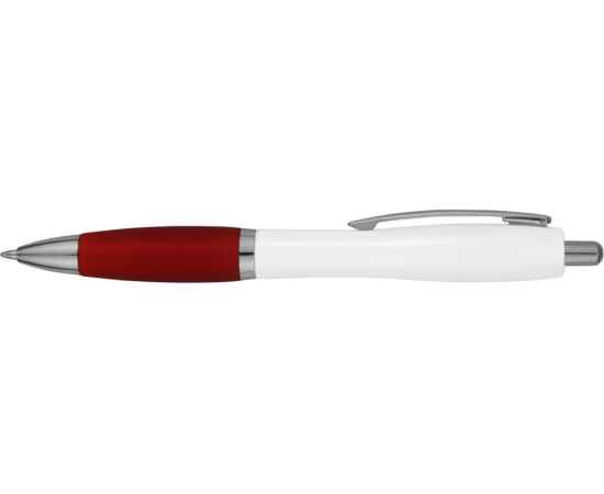 Ручка пластиковая шариковая Nash, черные чернила, 10637102, Цвет: красный,белый, Размер: черные чернила, изображение 4