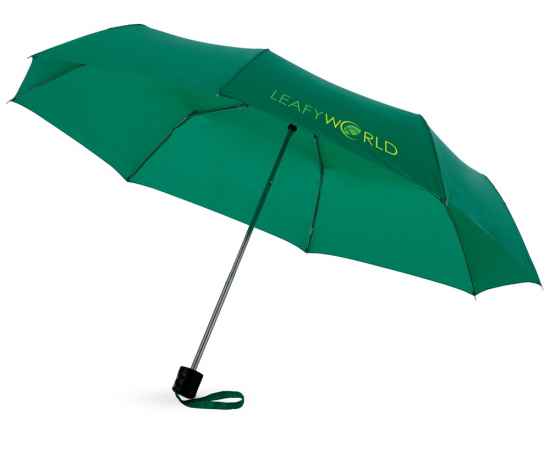 Зонт складной Ida, 10905206, Цвет: зеленый, изображение 4