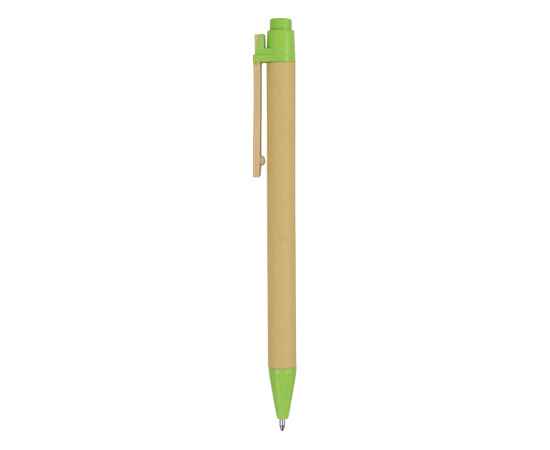 Ручка шариковая Salvador, черные чернила, 10612301, Цвет: зеленый,натуральный, Размер: черные чернила, изображение 4