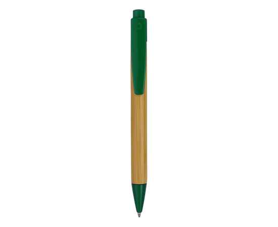 Ручка шариковая Borneo, 10632203, Цвет: зеленый,светло-коричневый, изображение 2