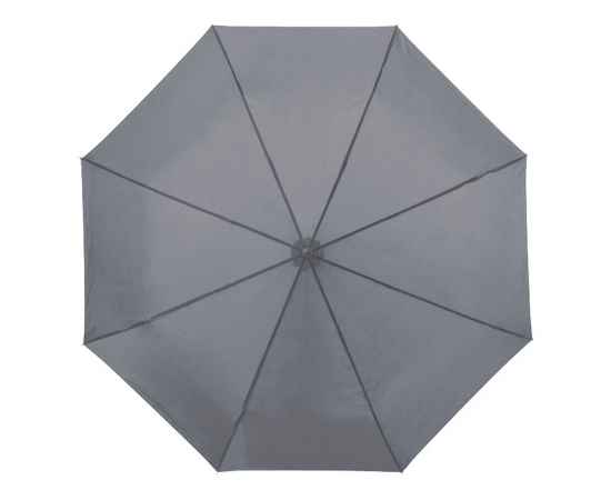 Зонт складной Ida, 10905207, Цвет: серый, изображение 2