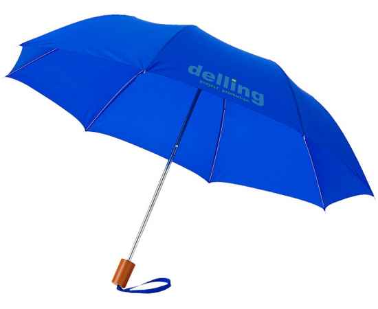 Зонт складной Oho, 10905806, Цвет: ярко-синий, изображение 4
