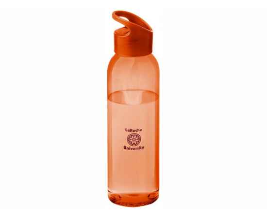 Бутылка для питья Sky, 10028804, Цвет: оранжевый прозрачный, Объем: 650, изображение 5