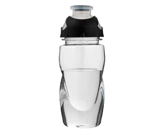 Бутылка спортивная Gobi, 10029902, Цвет: черный,прозрачный, Объем: 500, изображение 2