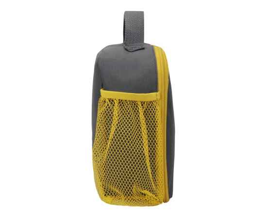 Изотермическая сумка-холодильник Breeze для ланч-бокса, 935944, Цвет: серый,желтый, изображение 6