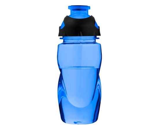 Бутылка спортивная Gobi, 10029901, Цвет: черный,синий прозрачный, Объем: 500, изображение 2