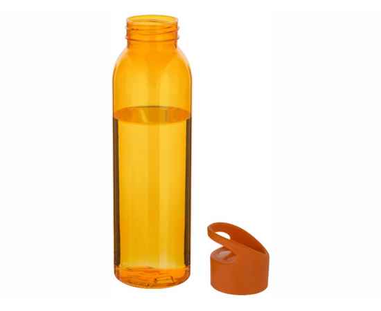 Бутылка для питья Sky, 10028804, Цвет: оранжевый прозрачный, Объем: 650, изображение 2