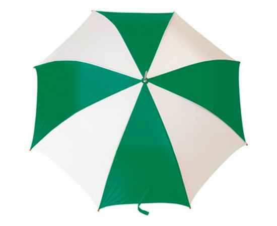 Зонт-трость Тилос, 906163р, Цвет: зеленый,белый, изображение 2